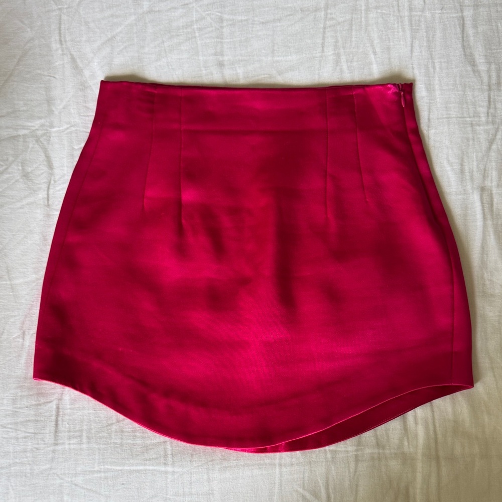 Zara Vibrant Pink Mini Skirt
